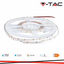 Striscia LED 2835 60 LEDs 12V IP20 6500K SKU: 212561 : VT: VT-2835 Caratteristiche del prodotto .Striscia LED a basso voltagg ...
