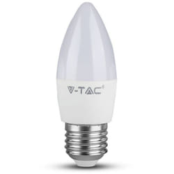 VT-1821 Lampadina led candela 4.5W E27 lampada bianco freddo 6500K - sku 2143441 - V-tac