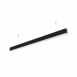 Plafoniera LED a sospensione Linear Light V-Tac PRO VT-7-40-S raccordabile (Linkable) realizzata in alluminio di colore nero  ...