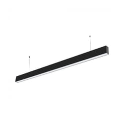 Plafoniera led Chip Samsung a Sospensione 40W Lineare Colore Nero 120cm 4000K - V-tac