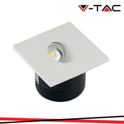 V-tac - 3W led faretto calpestabile quadrato 4000K - Luce naturale