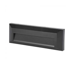 Faretto led Segnapasso 3W 4000K Rettangolare Nero IP65 v-tac