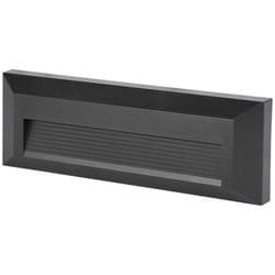 V-tac VT-1162 Lampada segnapasso led da parete faretto 3W nero rettangolare IP65 bianco caldo 3000K - sku 211329