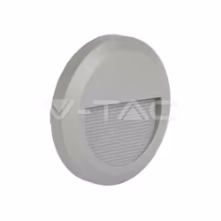 Segnapasso led V-tac 2W 3000K IP65 grigio VT-1142 - 1319 - 211319 Struttura robusta e resistente in PC.Elegante finitura bian ...