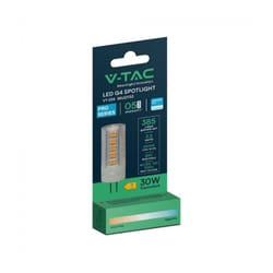 Pro VT-234 Lampadina led chip samsung smd 3.2W G4 300° 385LM bianco naturale 4000K - sku 21132 - V-tac