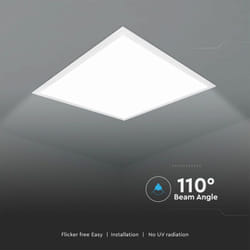 Pannello led Chip Samsung 29W 120LM/W da Incasso, 600x600mm Bianco 4000K - V-tac