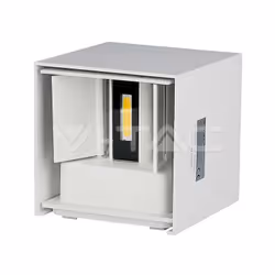 5W Wall Lampada da giardino Bridglux Chip Corpo bianco Quadrato IP65 3000K SKU: 217079 : VT: VT-759 Caratteristiche del prodo ...