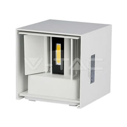 V-tac - Lampada led 6W parete Quadrato IP65 660LM 120° Mod. VT-759