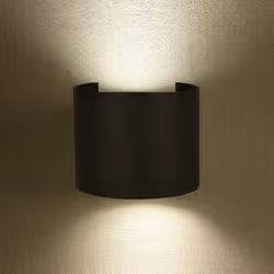 6W Wall Lampada da giardino Bridglux Chip Corpo nero Rotondo IP65 3000K SKU: 217081 : VT: VT-756 Caratteristiche del prodotto ...