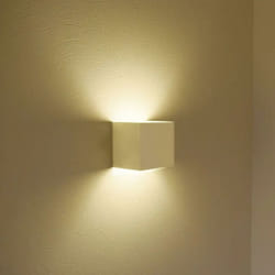 11W LED LAMPADA DA GIARDINO BRIDGELUX CHIP BIANCO 3000K QUADRATO - Luce CALDA
