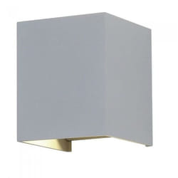 V-tac - Lampada da parete led 218532 vt-759-12-n - ip65 11w 4000k-grigio