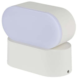 V-tac - Lampada led da Muro Ovale 5W 110LM/W Colore Bianco con Testa Ruotabile 4000K IP65