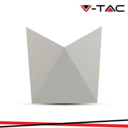 V-tac - Lampada led da Muro a Tasca 5W 110LM/W Colore Grigio 3000K IP65