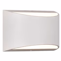 Lampada applique LED COB da parete 10W luce bianco naturale 4000K . Struttura dal design moderno ed elegante in alluminio ver ...