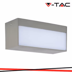 12W LED Lampada da parete 4200K corpo grigio IP65 SKU: 218243 : VT: VT-8057 Caratteristiche del prodotto .Lampade da parete L ...