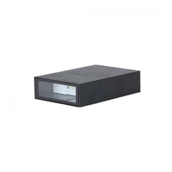 V-tac - Lampada led da Muro Rettangolare 4W Colore Nero 3000K IP65