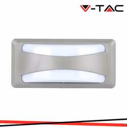 12W Lampada led da muro 4200K corpo grigio IP65 SKU: 218246 : VT: VT-8058 Specifiche tecniche : Informazione generale = :Tipo ...