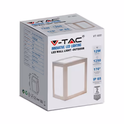 Faro faretto a parete a LED da 12W Bodia bianca 3000K