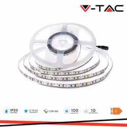 LED Striscia SMD2835 120 LEDs High Lumen 24V IP20 4000K Double PCB 10m Roll SKU: 212624 : VT: VT-2835 Caratteristiche del pro ...