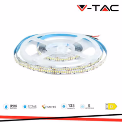 LED Striscia SMD2835 238 LEDs High Lumen 24V IP20 6400K 135 lm/W SKU: 212601 : VT: VT-2835 238 Caratteristiche del prodotto . ...