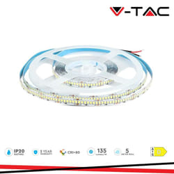 V-tac - led striscia SMD2835 238 leds high lumen 24V IP20 6400K 135 lm/w - Luce fredda