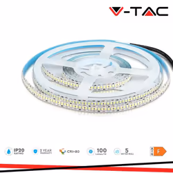LED Striscia SMD2835 240 LEDs High Lumen 6400K IP20 SKU: 212166 : VT: VT-2835 Caratteristiche del prodotto .Striscia LED a ba ...