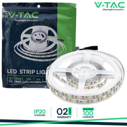 Led striscia SMD3528 120 leds high lumen 4000K IP20 - Luce naturale