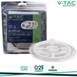 LED Striscia SMD3528 60 LEDs High Lumen Green IP20 SKU: 212011 : VT: VT-3528 IP20 Caratteristiche del prodotto .Striscia LED  ...