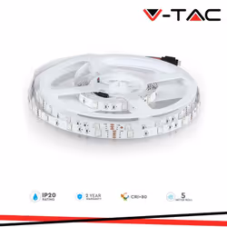LED Striscia SMD5050 30 LEDs RGB IP20 SKU: 212124 : VT: VT-5050 IP20 Caratteristiche del prodotto .Striscia LED a basso volta ...