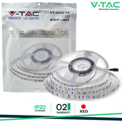Led striscia SMD5050 60 leds red IP20