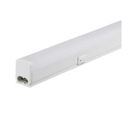 V-TAC Plafoniera LED Chip Samsung Lineare 4W 30cm Raccordabile con Interruttore 3000K, colore Bianco