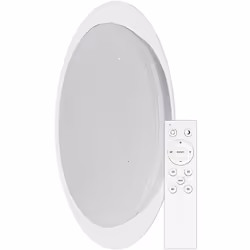 V-TAC Plafoniera LED Rotonda 40W Telecomando CCT 3in1 Effetto Stellato d:400mm h:70mm Dimmerabile