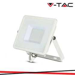 V-tac - 20W led proiettore smd samsung chip G2 corpo bianco 3000K - Luce calda