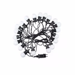 Catenaria led V-tac 217440 vt-71020-6000K 24V 10metri 0.5W/BULB 20 Lampadine Spina EU Modello VT-71020-NWatt 10Lumen 960 Temp ...