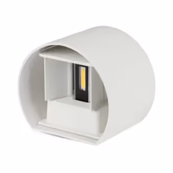 Lampada LED da parete 6W luce bianco caldo 3000K 660LM 120 (angolo fascio luce regolabile) effetto doppia emissione luce (UP& ...