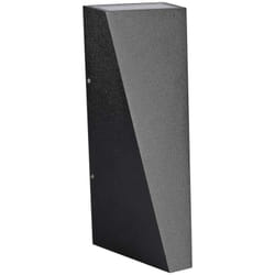 V-tac - VT-826 Lampada led da parete prismatica 4W 110LM/W a doppio fascio luminoso Nero 3000K IP65 - 218297