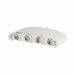 7W Lampada LED da Muro Corpo bianco IP54 3000K SKU: 218617 : VT: VT-848 Specifiche tecniche : Informazione generale = :Tipo L ...