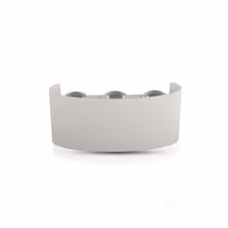 Lampada applique LED SMD da parete 5W luce bianco naturale 4000K . Struttura dal design moderno ed elegante in alluminio vern ...