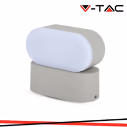 5W LED Lampada da parete Corpo grigio IP65 Movable 4000K SKU: 218291 : VT: VT-816-G-N Specifiche tecniche : Informazione gene ...