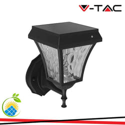 V-tac - VT-982-S Lampada Lanterna 2w led 3 in 1 Solare IP44 Luce bianca Calda 3000K+6000K