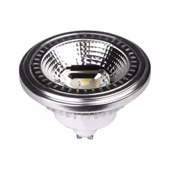V-Tac VT-1112 è una lampadina LED da 12W di potenza con attacco GU10 e tecnologia LED COB. La sua forma a faretto AR111 è rea ...