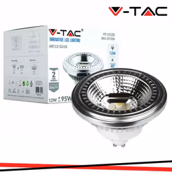 LED Lampada AR111 12W GU10 6400K Dimmerabile SKU: 217236 : VT: VT-1112D-N Specifiche tecniche : Informazione generale = :Atta ...