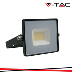 V-tac - 20W led proiettore smd G2 e-series corpo nero 4000K - Luce naturale
