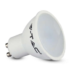 VT-1975 Lampadina Spot led 4.5W faretto GU10 satinato luce bianco caldo 3000K - 211685 - V-tac