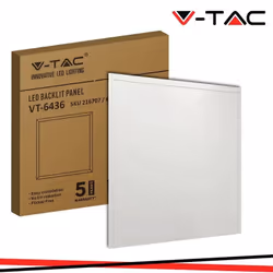 LED Pannello 36W 595x595mm Backlit 120lm/W 4000K 8PCS/SET SKU: 216706 : VT: VT-6436 Caratteristiche del prodotto .Ultra sotti ...