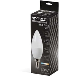 VT-1855 Lampadina led 4,5W E14 candela bianco naturale 4000K - sku 2142581 - V-tac