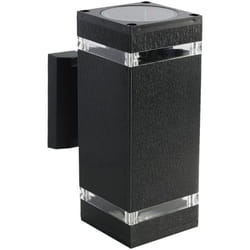 V-tac - Lampada da parete doppia Con Portalampada 2xE27 Doppio Fascio Luminoso Quadrata IP44 - 93574