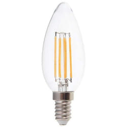 V-TAC VT-2127 lampadina led candela E14 6W 100LM/W a filamento luce bianco naturale 4000K - SKU 217424