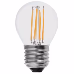 V-TAC VT-1980 Lampadina sfera LED filamento 4W E27 , forma G45 e luce bianco caldo 3000K Mod. 214306 Caratteristiche Tipo di ...