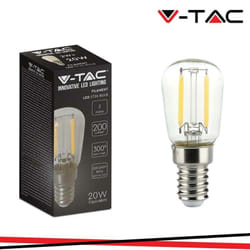 Led lampadina 2W filamento E14 ST26 3000K - Luce calda